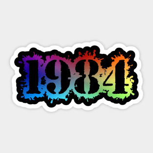 1984 Sticker